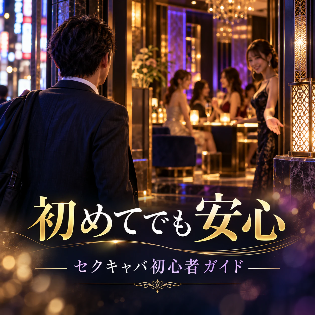【初心者必見】セクキャバって初めてでも大丈夫?料金・遊び方・一人で行く際の不安を徹底解説!