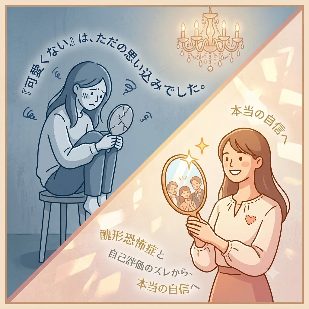 「可愛くないから働けない」は思い込み?醜形恐怖症と自己評価のズレ
