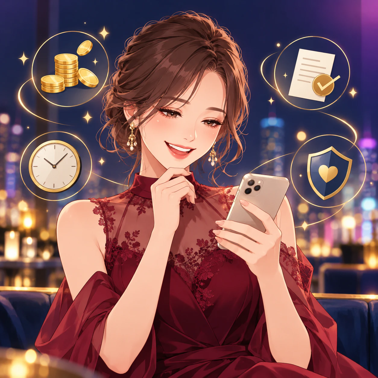 セクキャバの永久時給保証とは?待機カット・減給との違いを解説