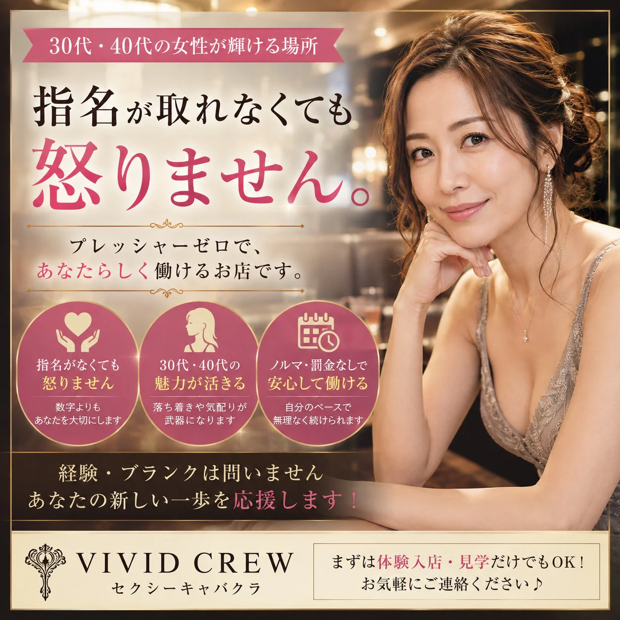 指名が取れなくても怒りません。それが当店の考え方です。