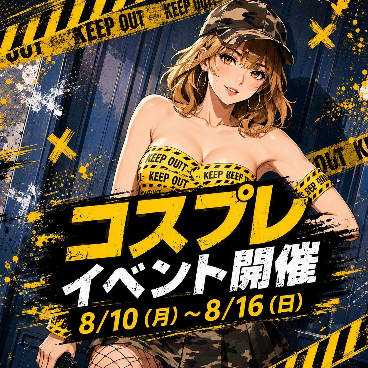 コスプレイベント開催中！
